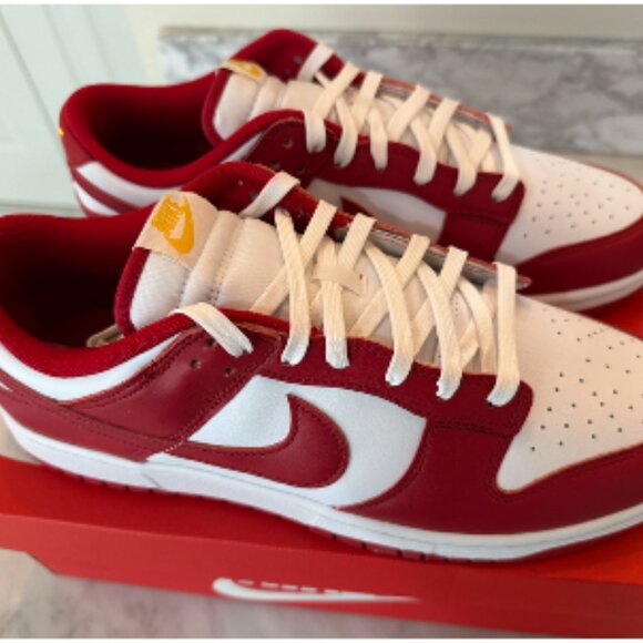 Nike Mens Dunk Red "USC"  NEW, NWT, NEVER WORN.  Size 12 - Picture 1 of 8